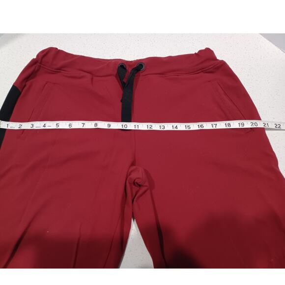 3 Women's Joggers Pants AVIA Red/Navy/Black Size M 8/10 - Picture 4 of 9